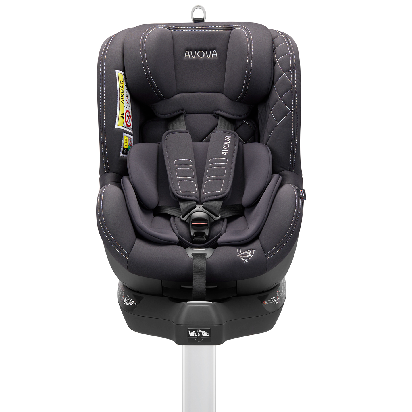 Avova Sparrowhawk Fix 61 "Sperber-Fix 61" automobilinė kėdutė - 360 laipsnių sukimosi kampu