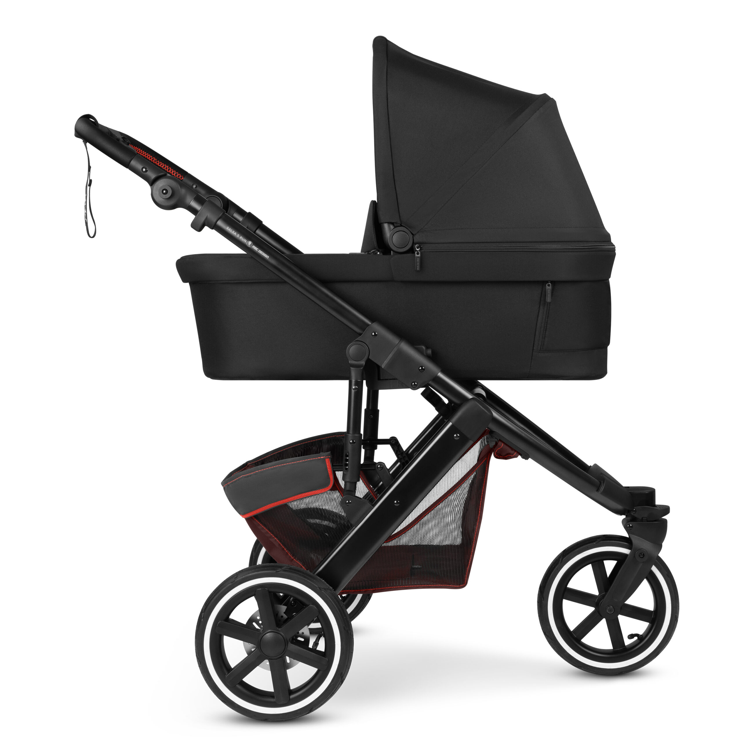 ABC Design Salsa 5 skrējiens - Umbra (3) ABC Design Salsa 5 Run ratiņi